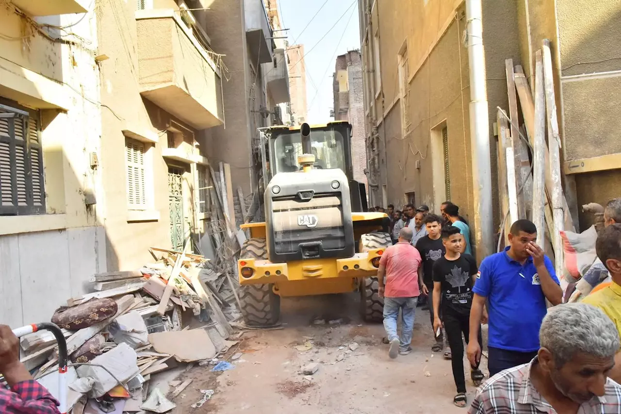 Pelo menos 14 mortos em colapso de edifício no centro do Egito