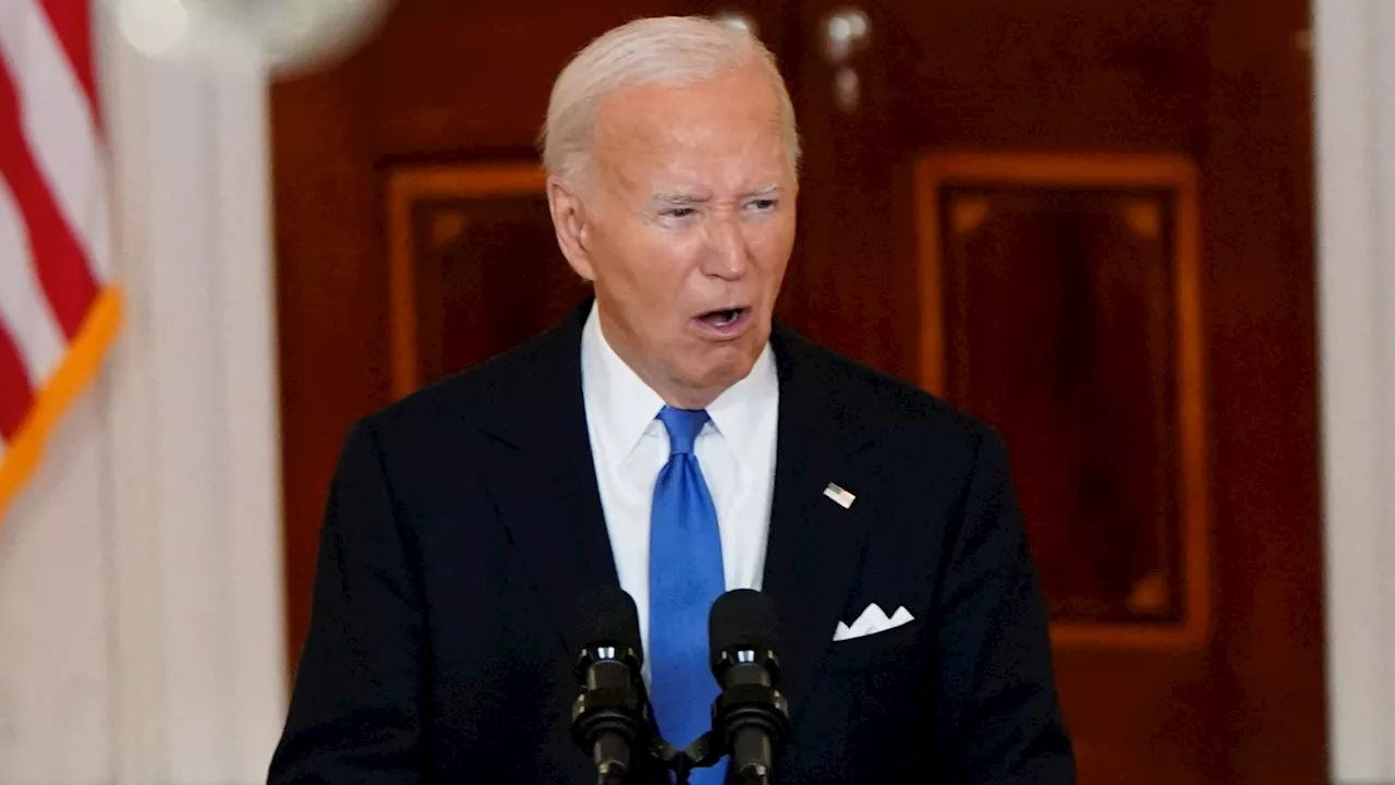 Biden says Supreme Court immunity ruling means presidents can 'ignore the law'