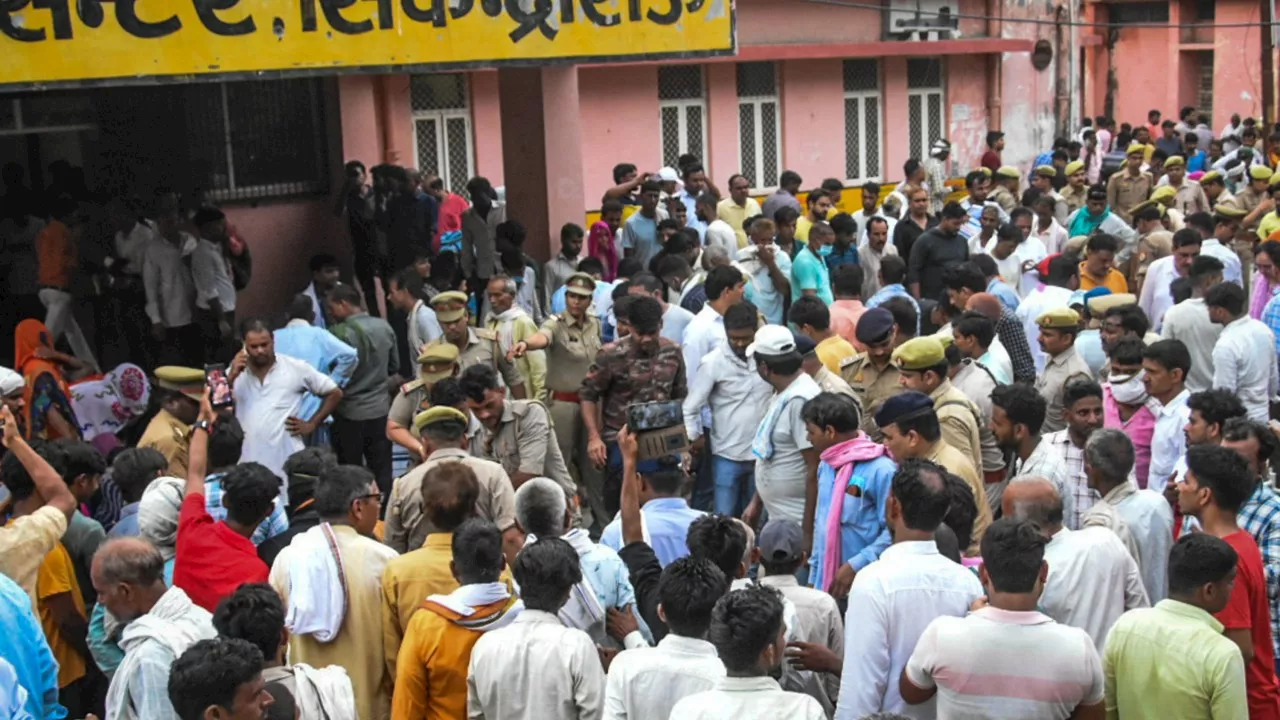 Stampede at religious event in India leaves more than 100 dead