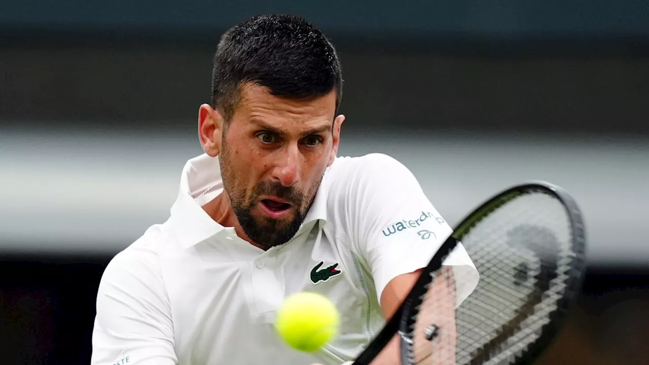 Wimbledon: Novak Djokovic eases to first-round victory over Vit Kopriva to kickstart campaign