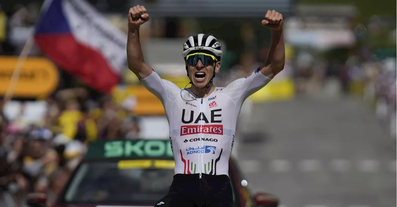 Tour de France, sul Galibier Pogacar fa il botto ma Vingegaard non molla