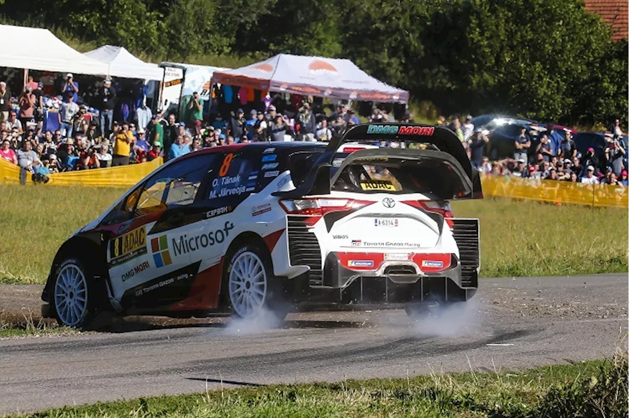 Deutschland: Tänak legt mit Shakedown-Bestzeit vor