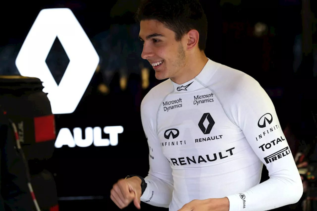 Renault: Kein Ersatz für Ersatzfahrer Esteban Ocon