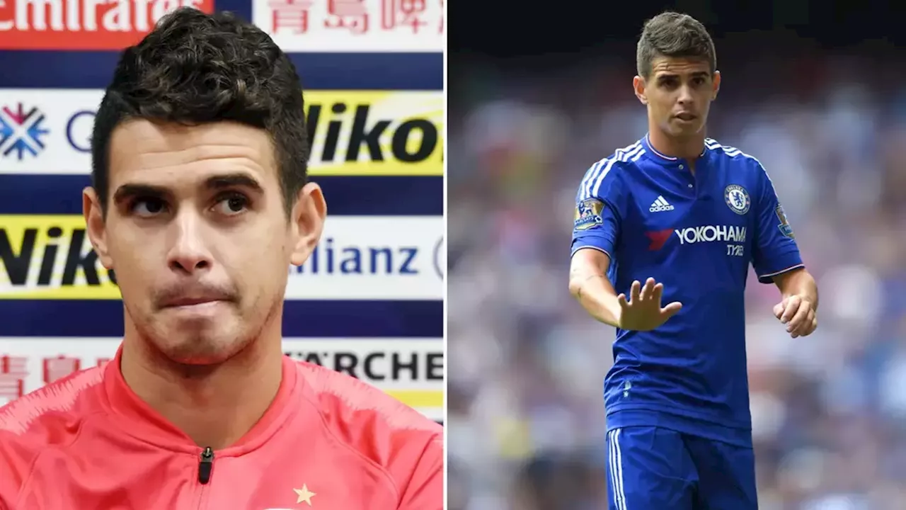 The eye-watering amount of money Oscar has earned in China since leaving Chelsea