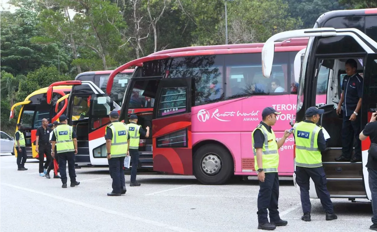 Crackdown on tour bus operators may extend beyond July 31, says JPJ