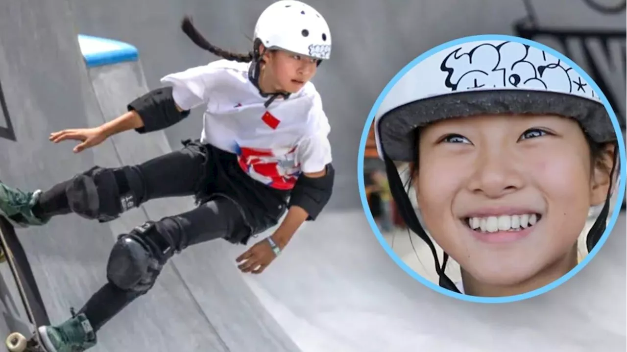 Youngest China Olympian: Skateboarder, 11, aims to ‘fulfil dreams’ of others in Paris