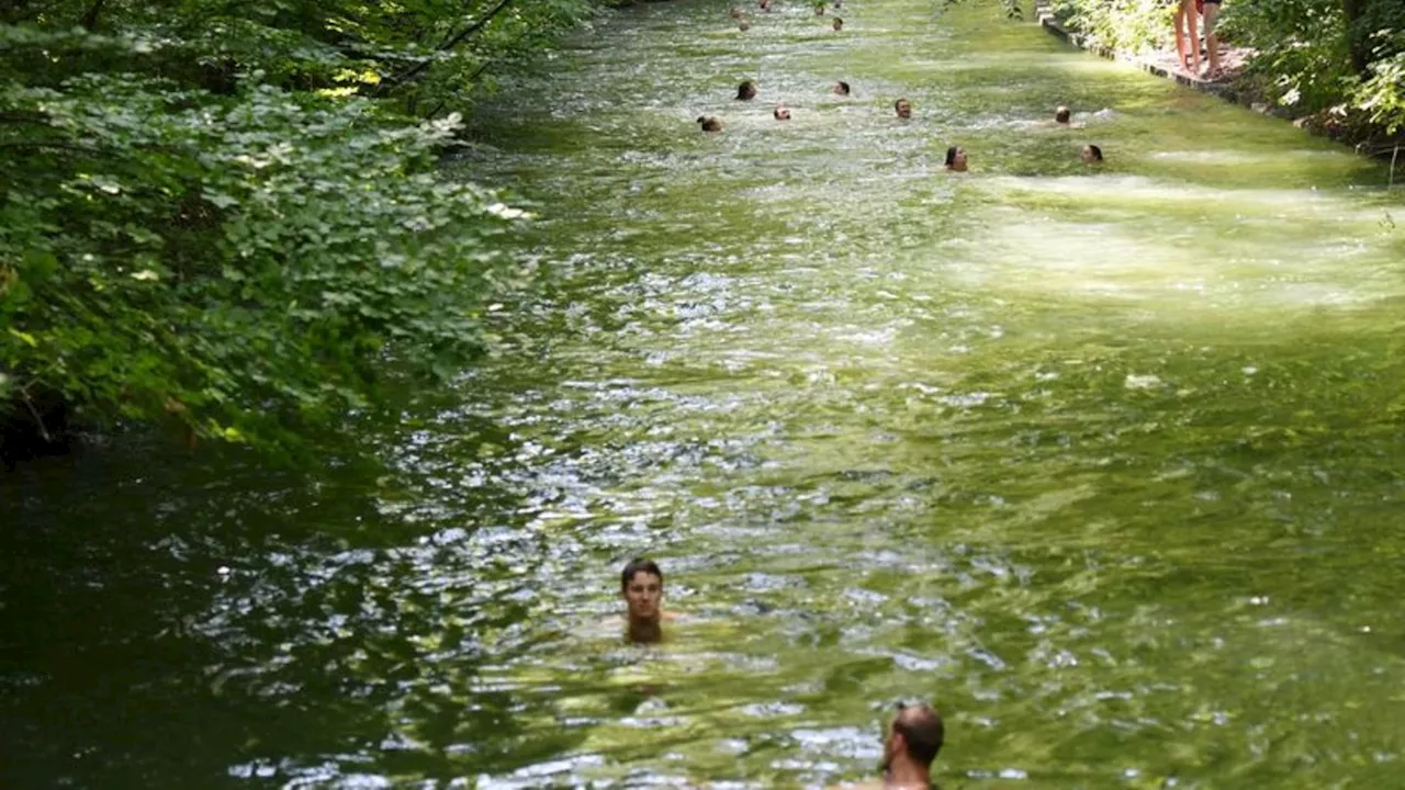 Notfälle: Mann nach Bad im Eisbach weiter vermisst