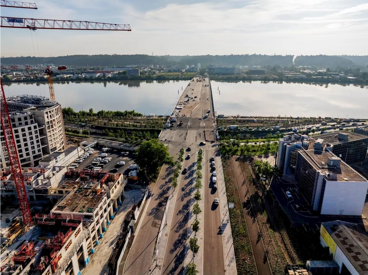 Pont Simone-Veil à Bordeaux : entre deux ponts, ce Bordeaux moderne qui s’agrandit