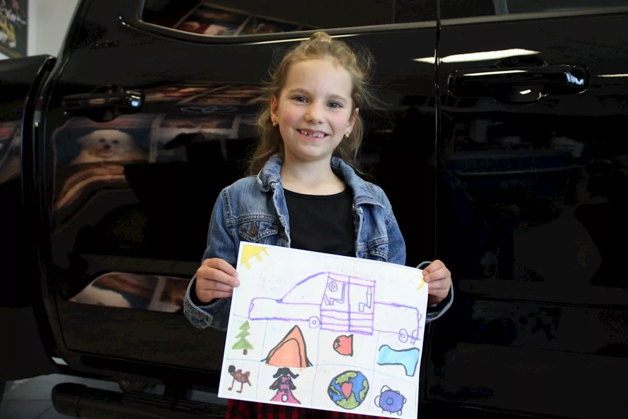 Seven-year-old wins Toyota Dream Car art contest