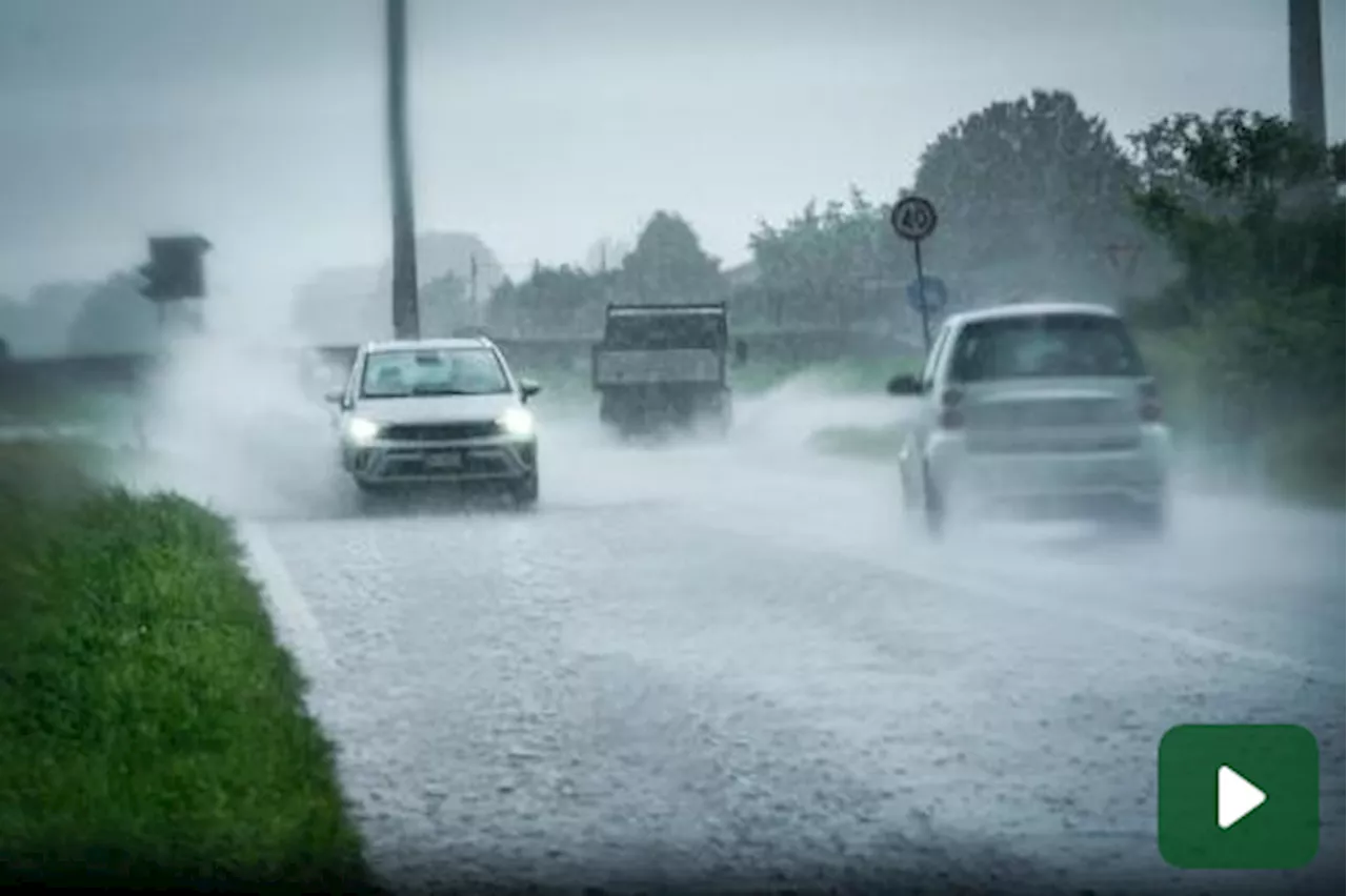 Ancora maltempo, ma nel centro sud, Oggi allerta gialla in 9 regioni