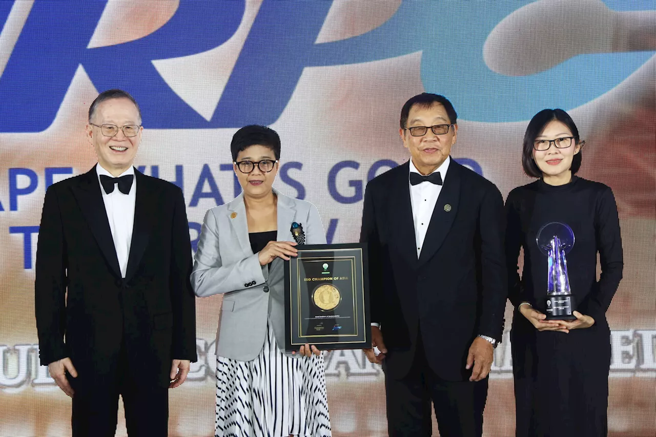 IRPC คว้ารางวัล Asia Responsible Enterprise Awards 2024 และ รางวัล ESG Champion of Asia