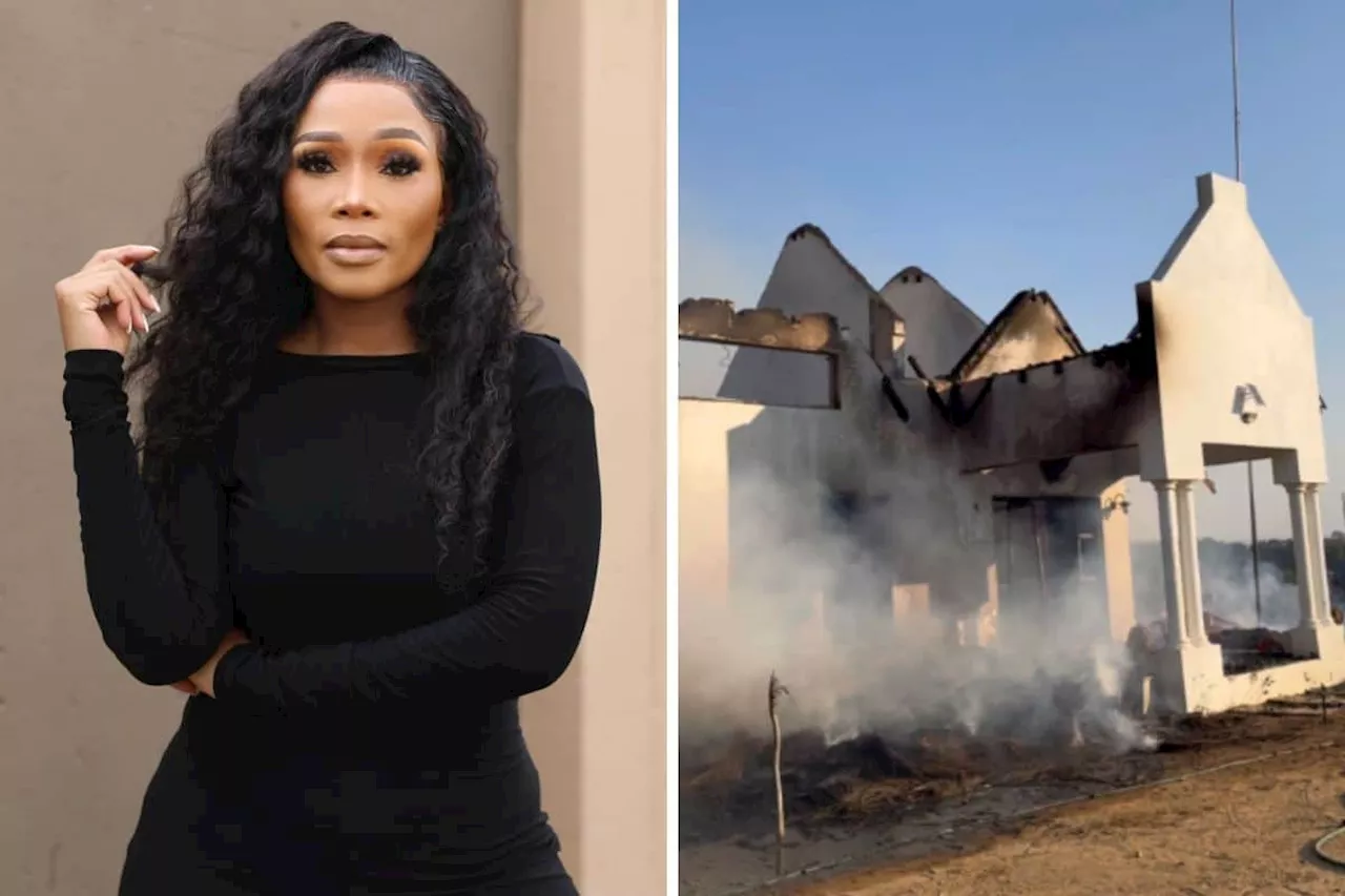 ‘Skeem Saam’ actress Inno Sadiki’s home destroyed in devastating fire (VIDEO)