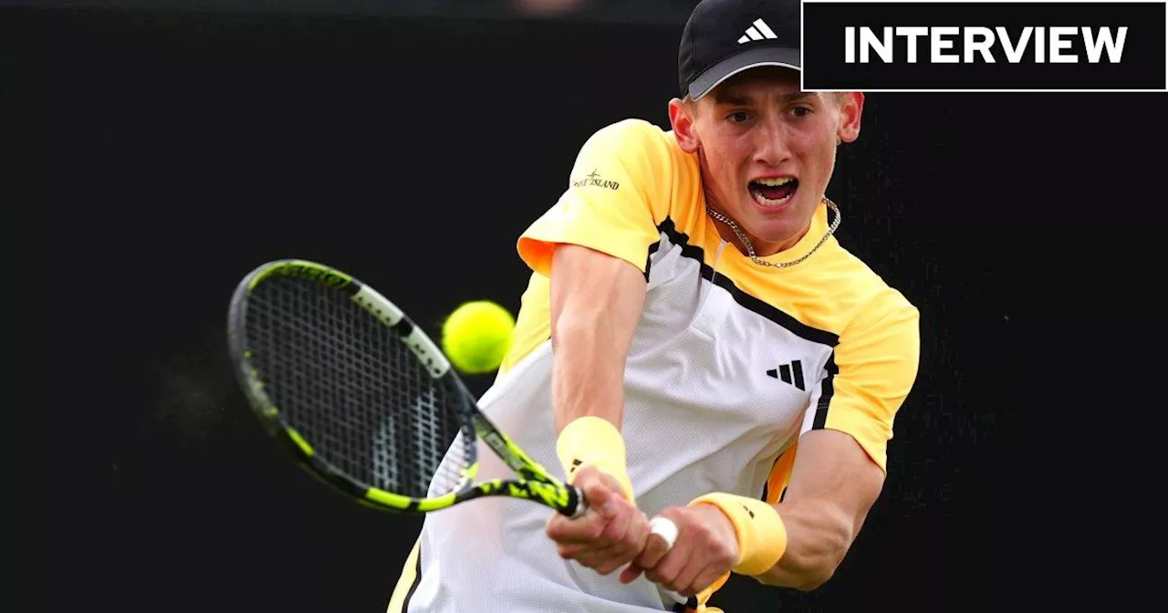 Why British teen Henry Searle is trying to become a ‘real beast’ at Wimbledon