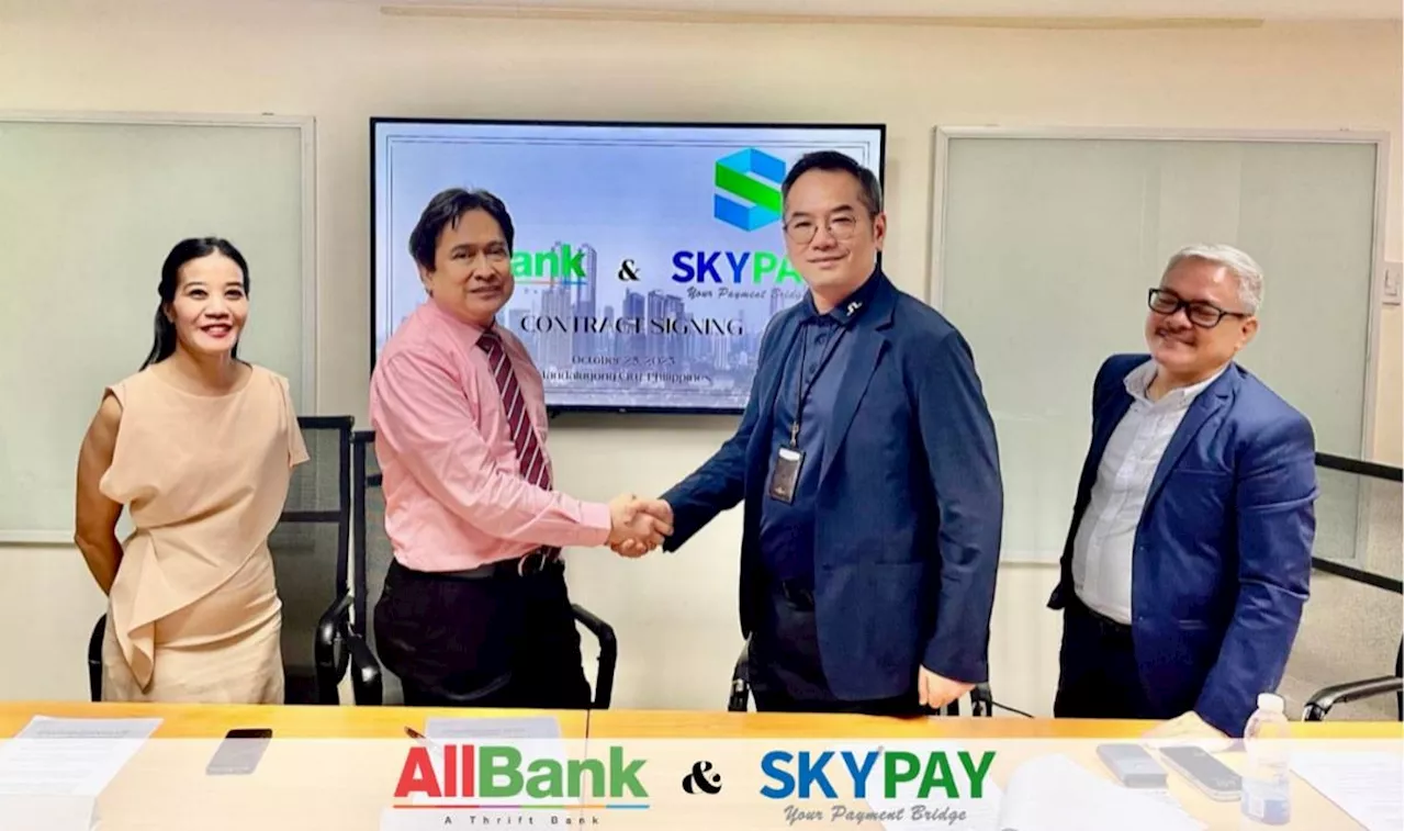 AllBank and SKYPAY, officially launched their partnership for QrPh