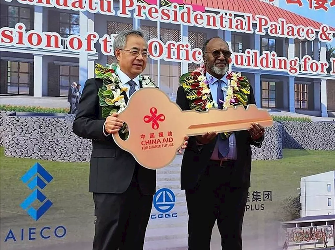 China builds Vanuatu presidential palace