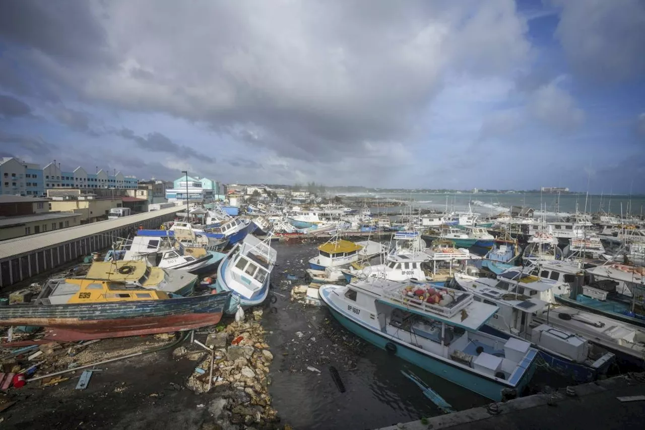 Hurricane Beryl grows to Category 5 strength as it razes southeast Caribbean islands