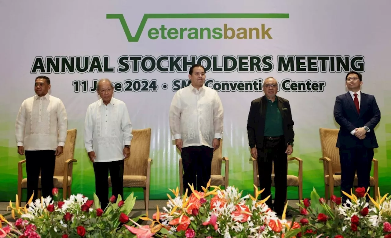 Speaker romualdez keynotes veterans bank stockholders' meeting