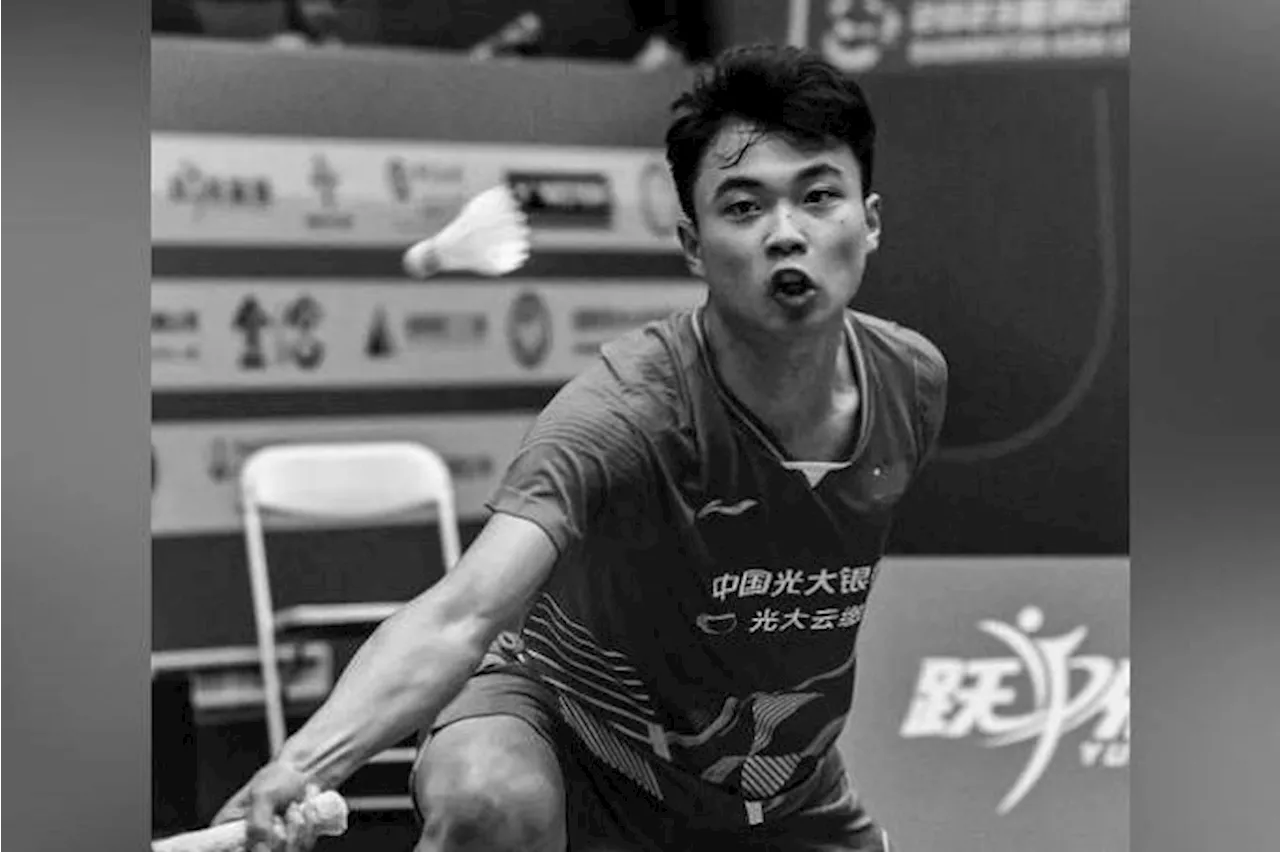 Chinese badminton player Zhang Zhijie died of cardiac arrest