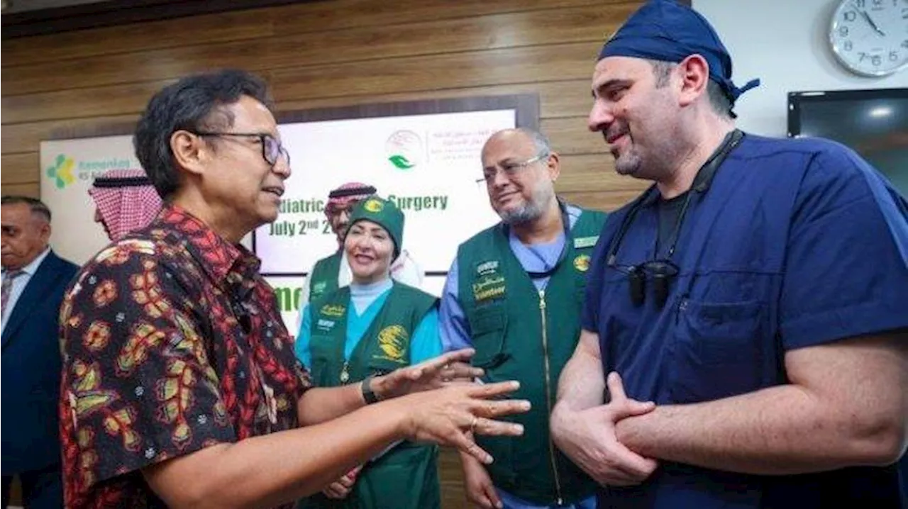 Menkes RI Gandeng Dokter Asal Arab Saudi Gelar Operasi PJB pada Anak di Medan