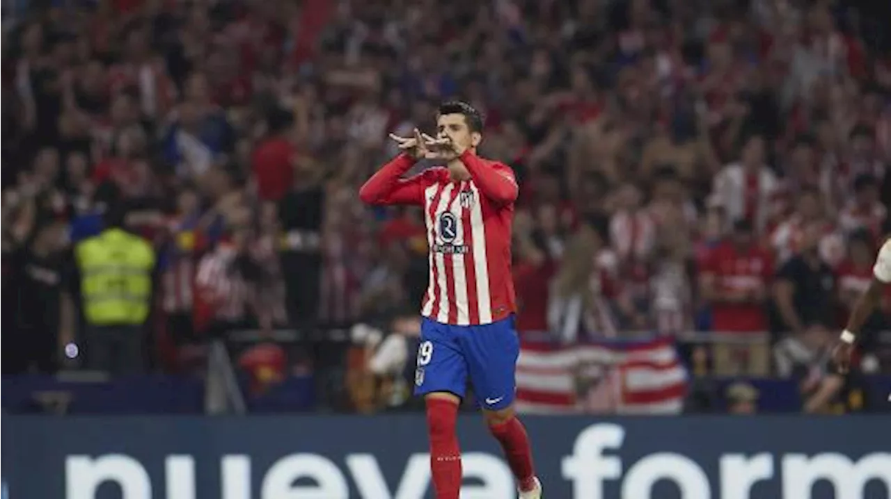 Morata resta all'Atletico: 'Non mi fermerò finché non avrò vinto con questa maglia'