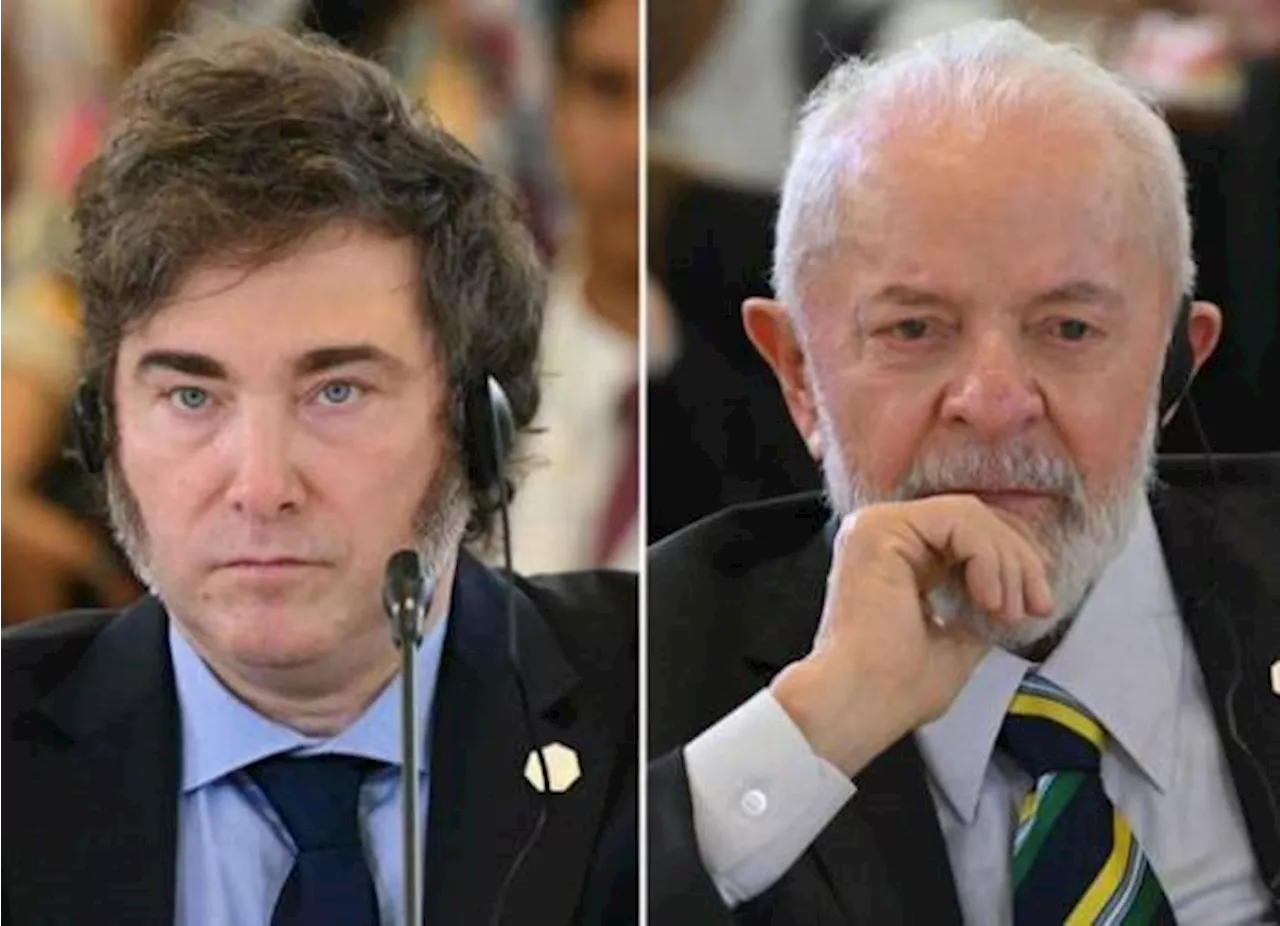 Milei llamó ‘dinosaurio idiota’ a Lula Da Silva