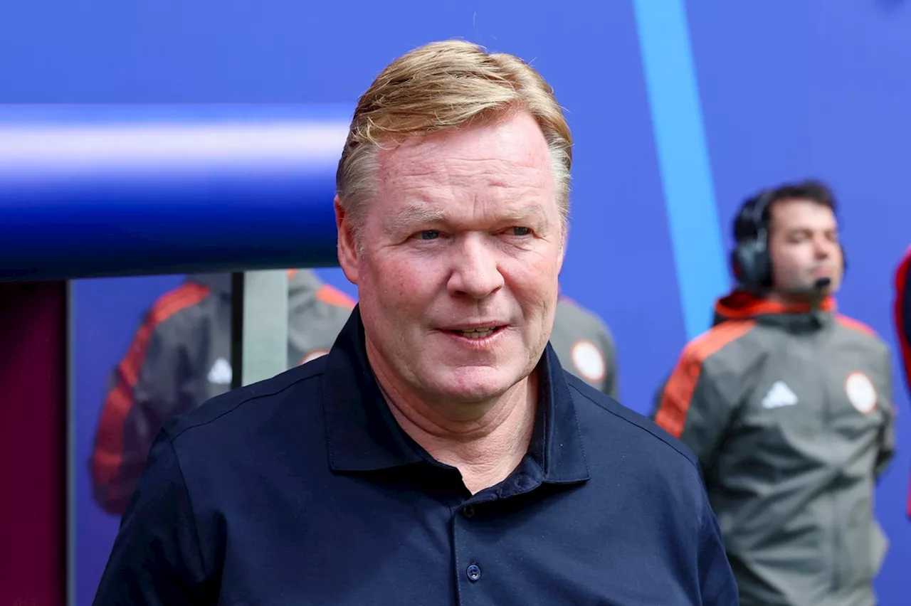 Koeman verklaart basisplaats Bergwijn: 'Steven is nu veel fitter'