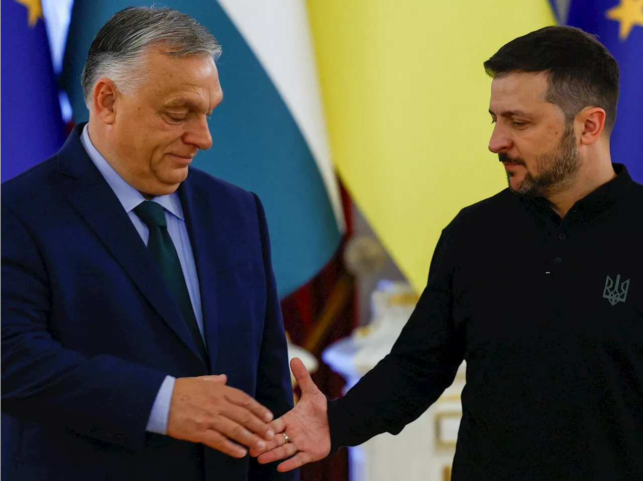 Treffen mit Selenskyj: Ungarns Premier Orban erstmals seit Kriegsbeginn in Kiew