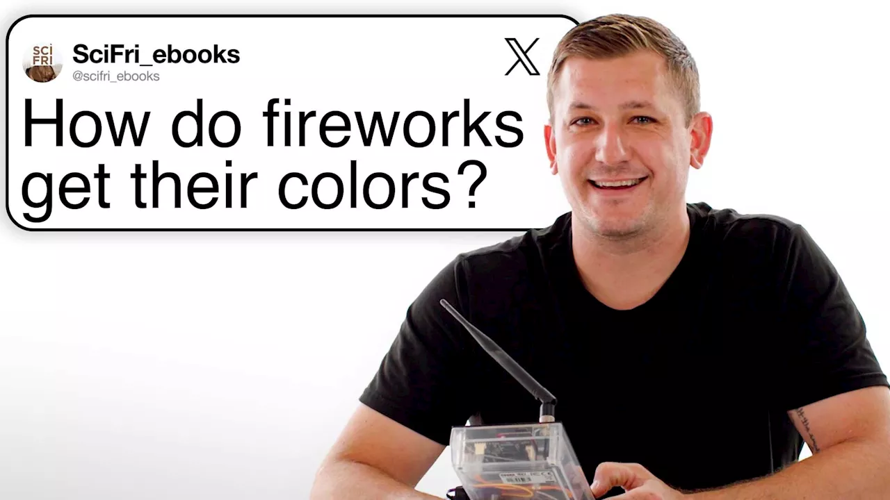 Pyrotechnician Answers Fireworks Questions From Twitter
