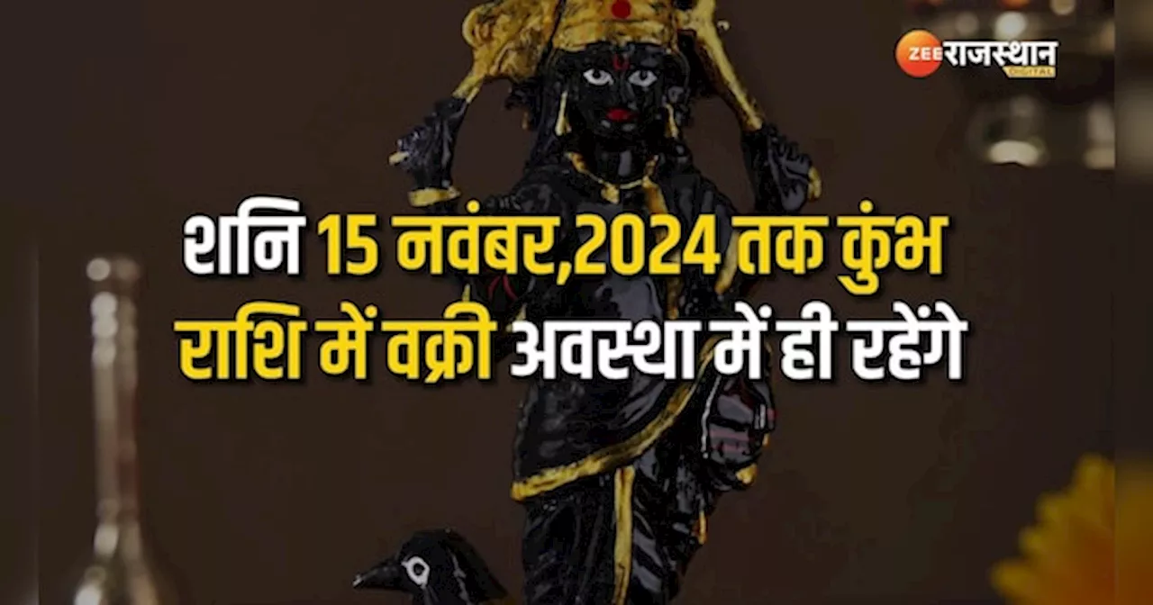 Shani Vakri 2024: इन राशियों पर आर्थिक संकट का साया! शनि की उल्टी चाल करेगी परेशान