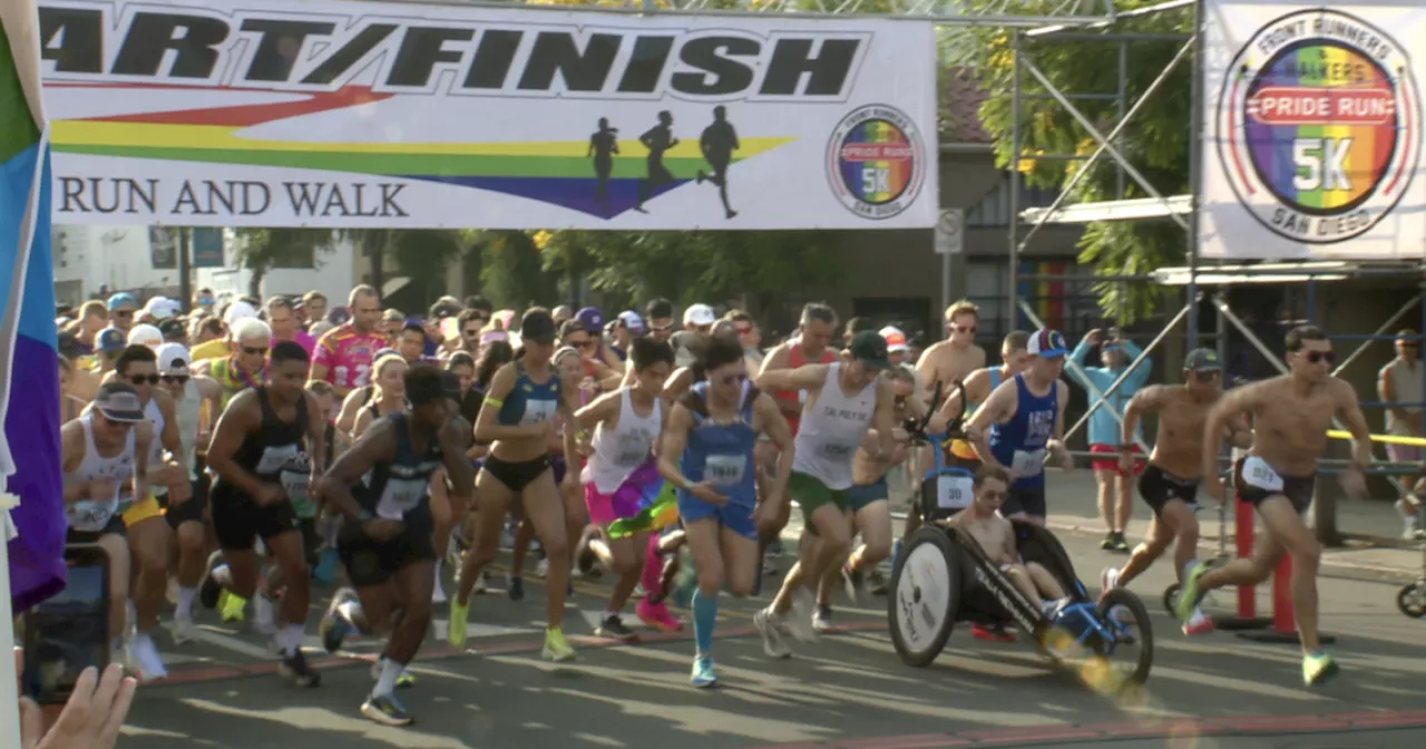 'A whole lot of fun': San Diego Pride's 5K Run and Walk celebrates record number of participants
