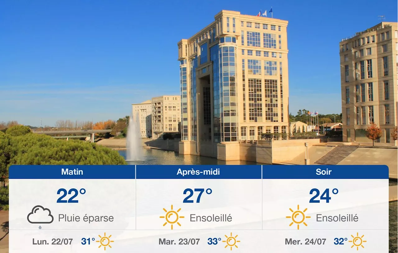 Météo Montpellier: prévisions du dimanche 21 juillet 2024