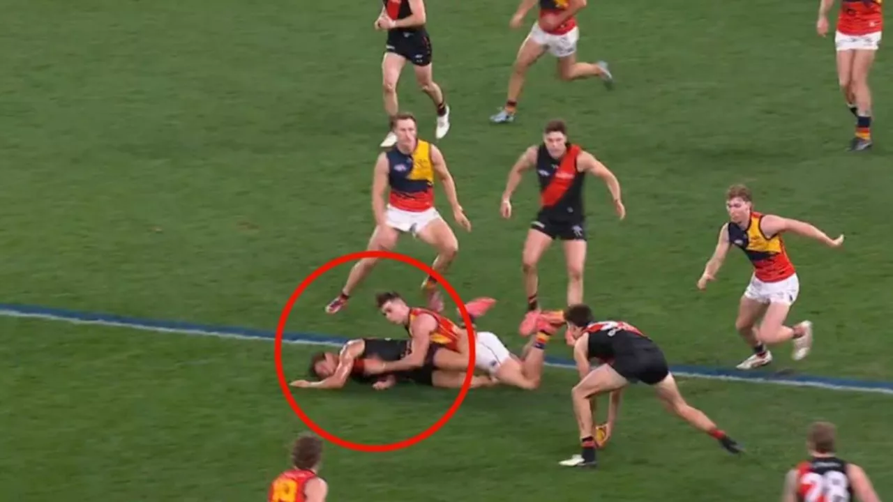 Adelaide match-winner Ben Keays in the clear for dangerous tackle after ‘confusing’ week