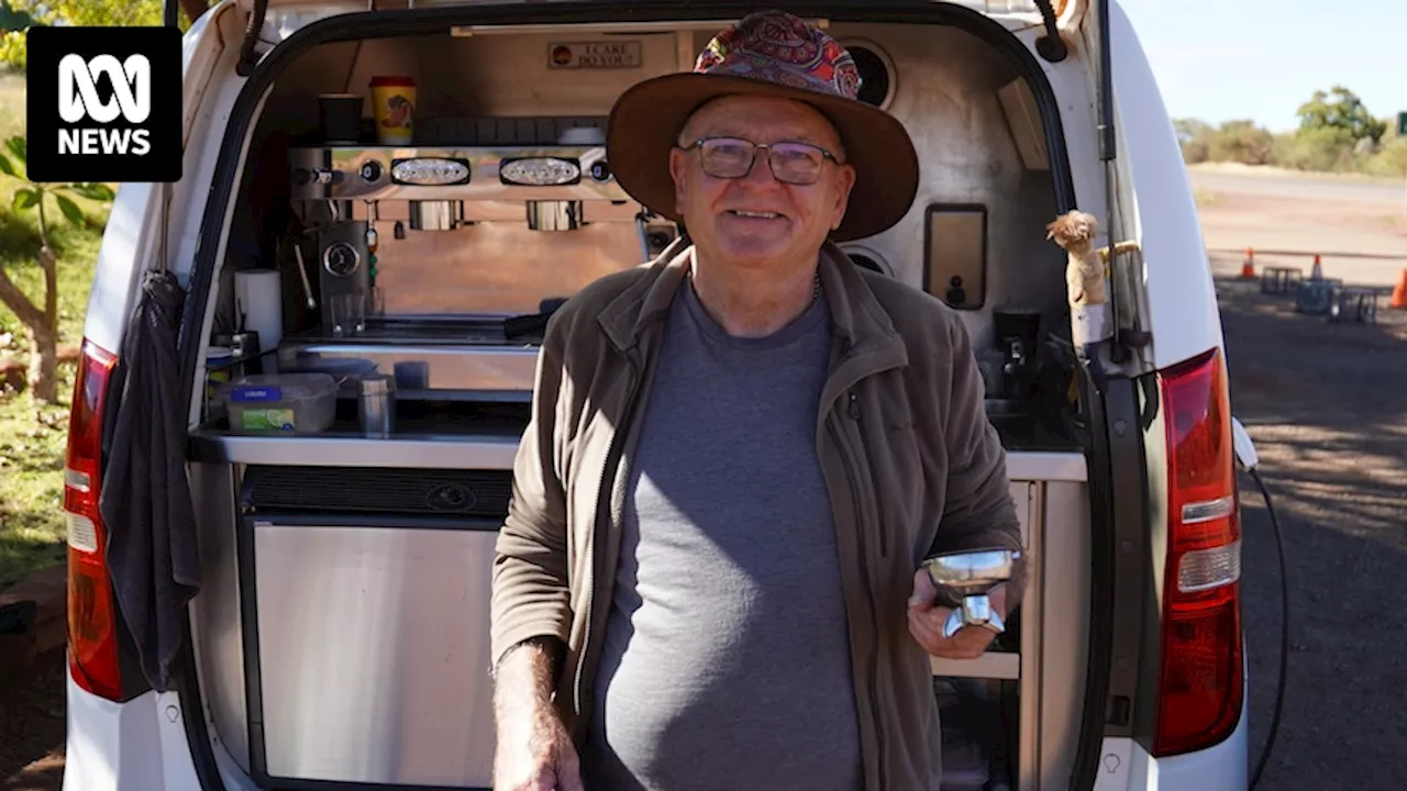 Ted Blakeley and his coffee van are Tom Price favourites