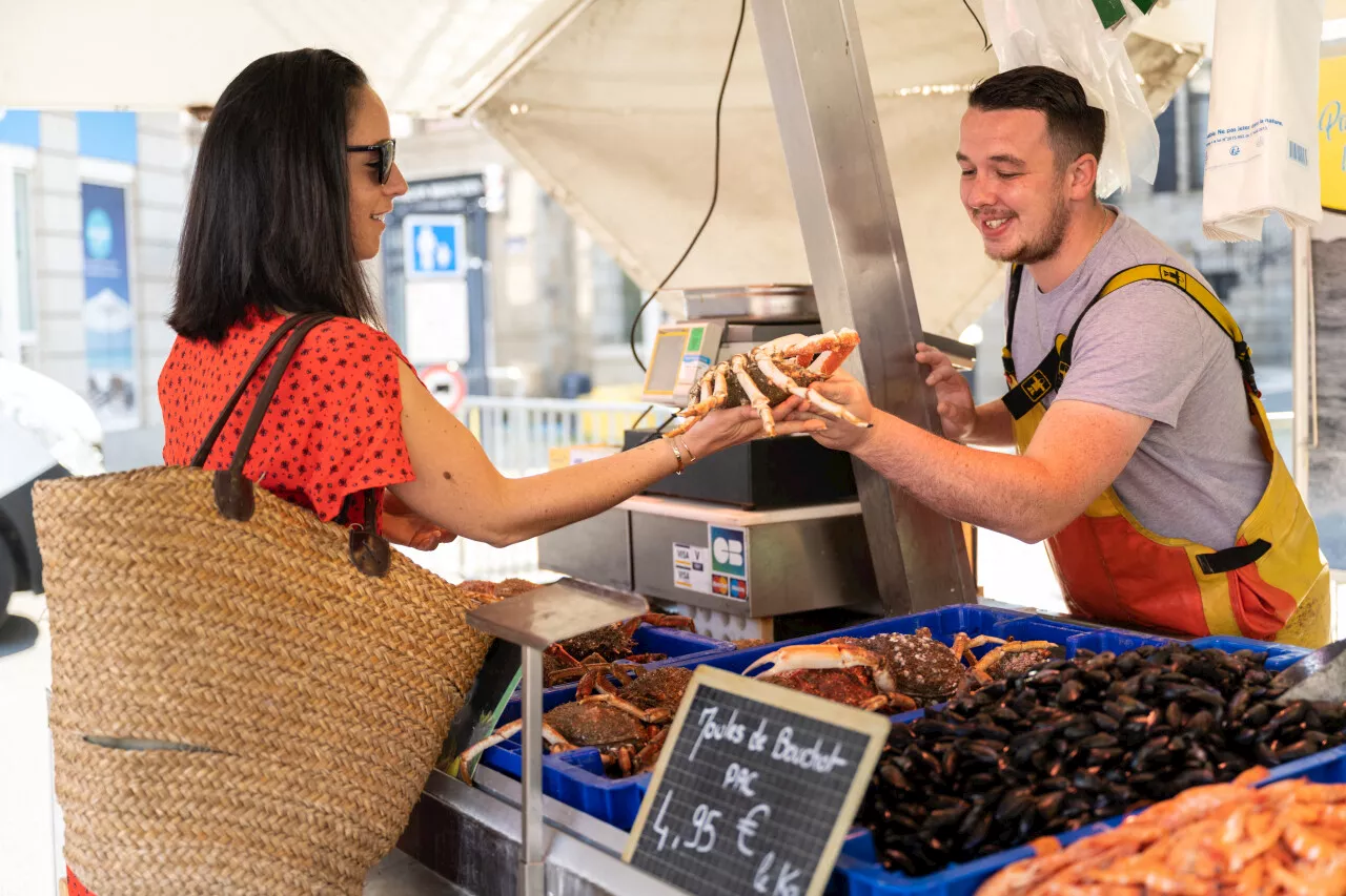 Sortie : les jours de marché, Saint-Brieuc prend comme un air de fête