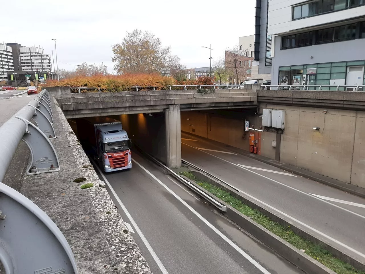 Strasbourg : le tunnel de l'Etoile va fermer quatre fois sur une période de quatre semaines