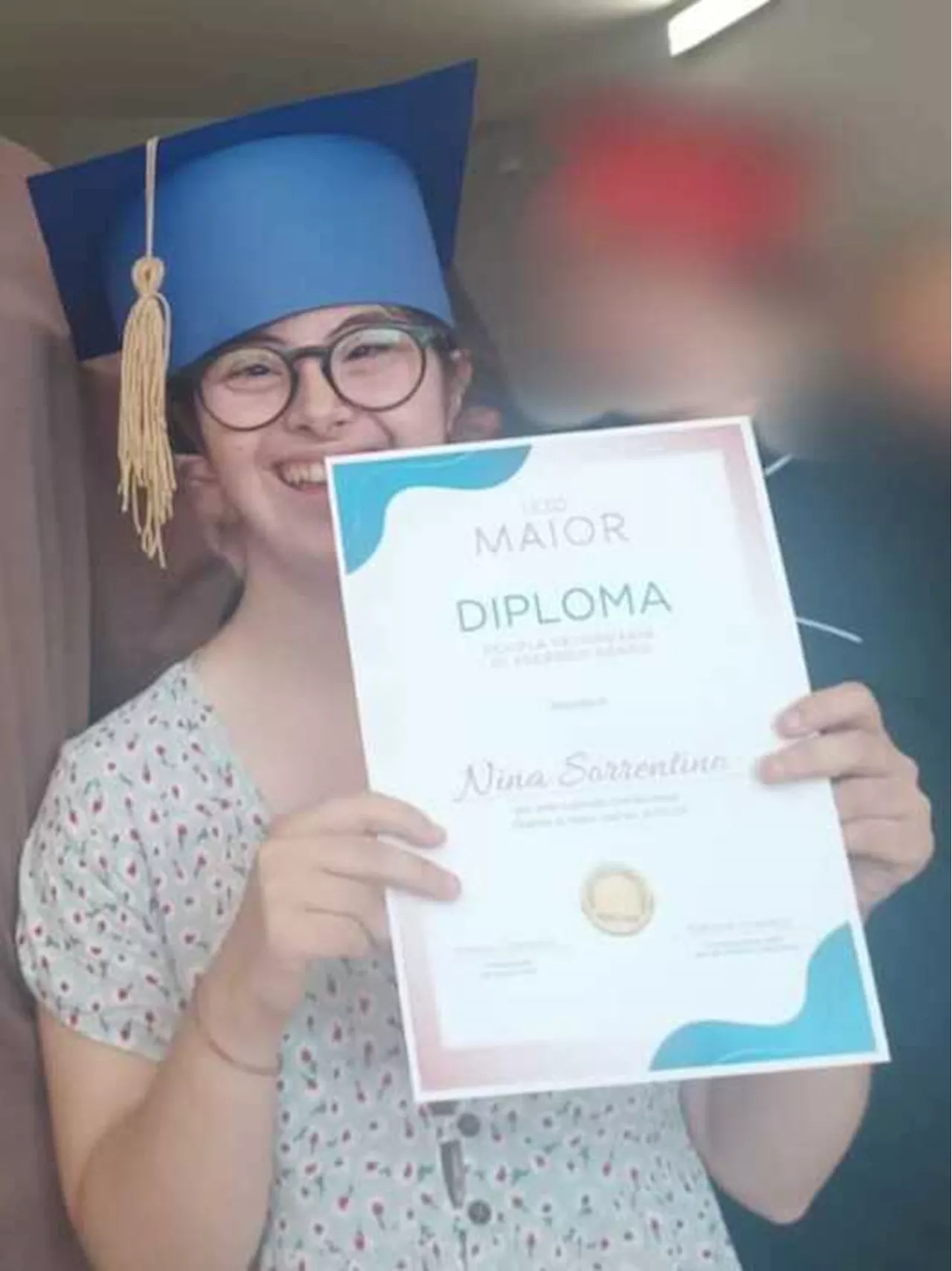 Si diploma con la sindrome di Down, dopo il ritiro il riscatto