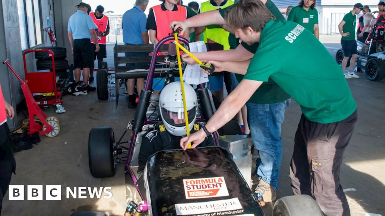 Engineering students in pole position at Silverstone