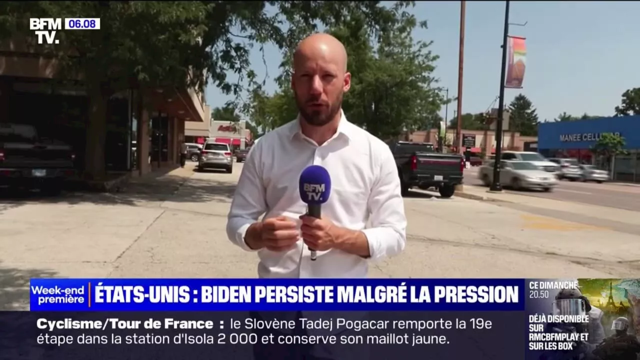 États-Unis: Joe Biden reste dans la course à la Maison Blanche malgré la pression