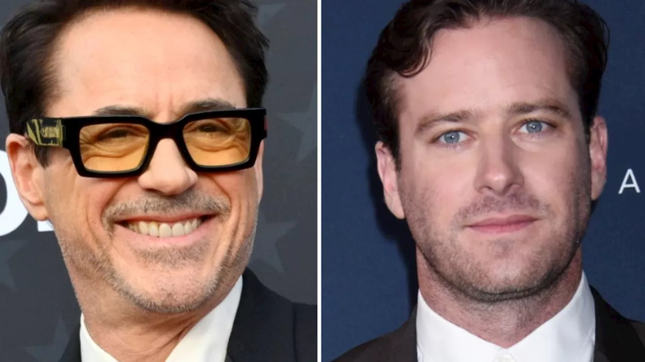 Marvel-Star Robert Downey Jr.: So half er Armie Hammer aus 'Call Me by Your Name'