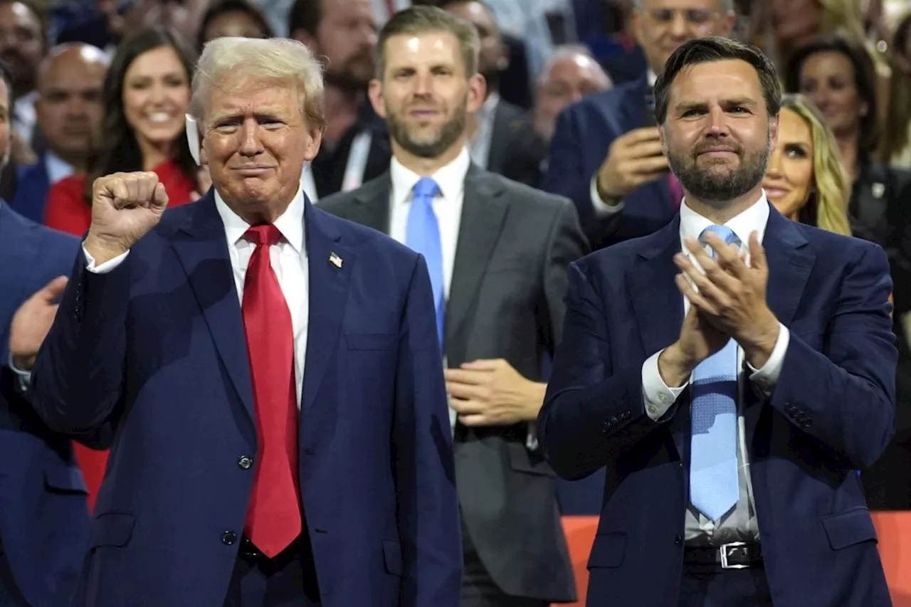 Trump holds first rally after assassination attempt with his new running mate, Vance, by his side