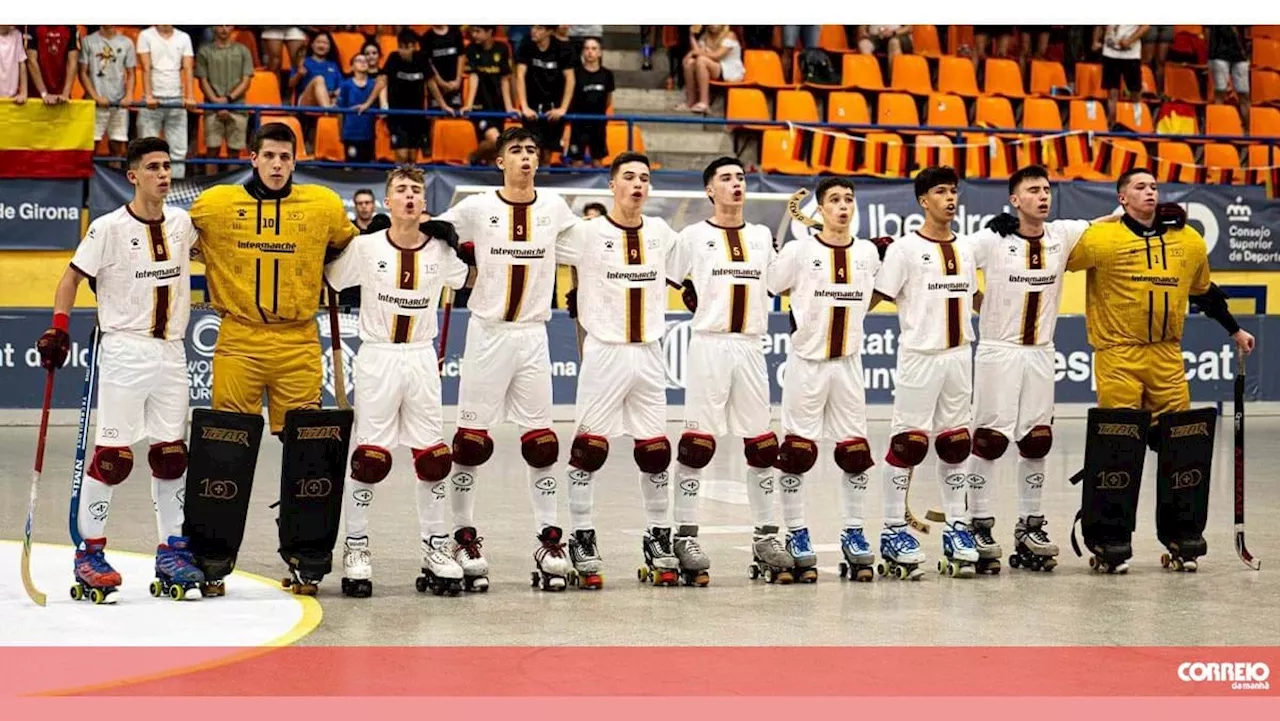 Portugal sagra-se campeão europeu sub-17 de hóquei em patins ao vencer a Espanha