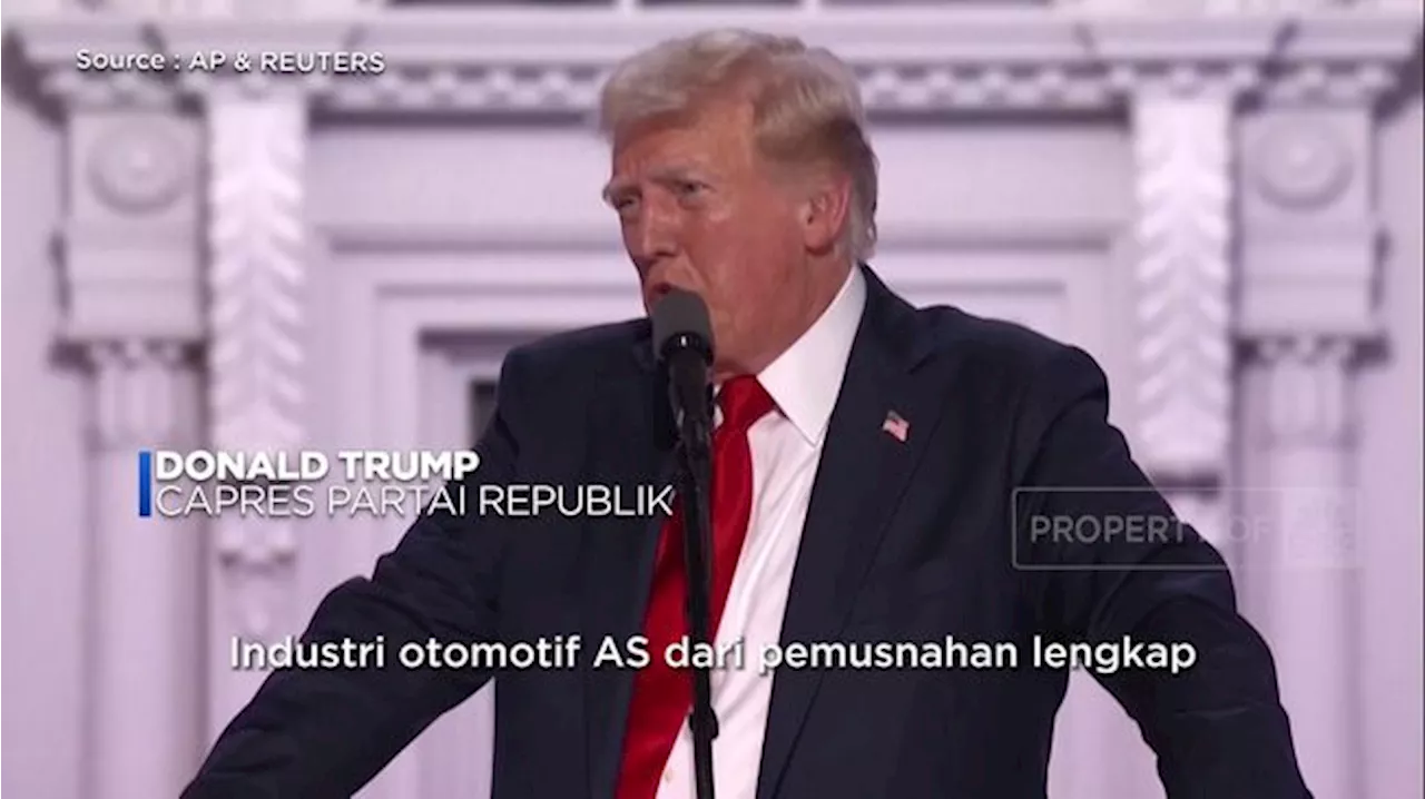 Jika Menang Pilpres AS, Trump Bakal Cabut Mandat Kendaraan Listrik