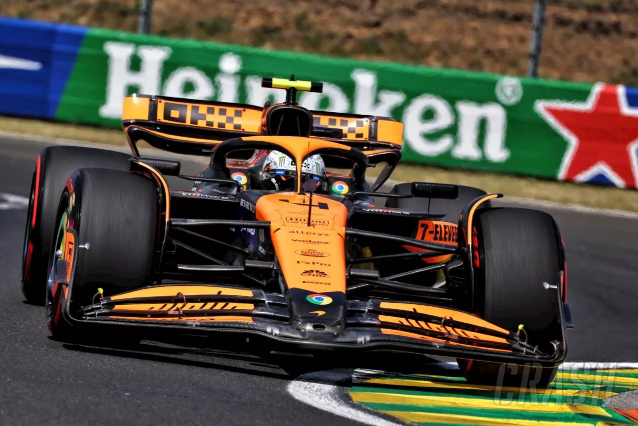 Lando Norris pips Oscar Piastri as McLaren make statement in final Hungarian GP practice