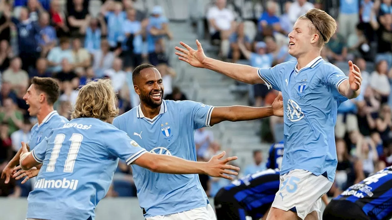 Malmö FF vann svängig match trots tavla