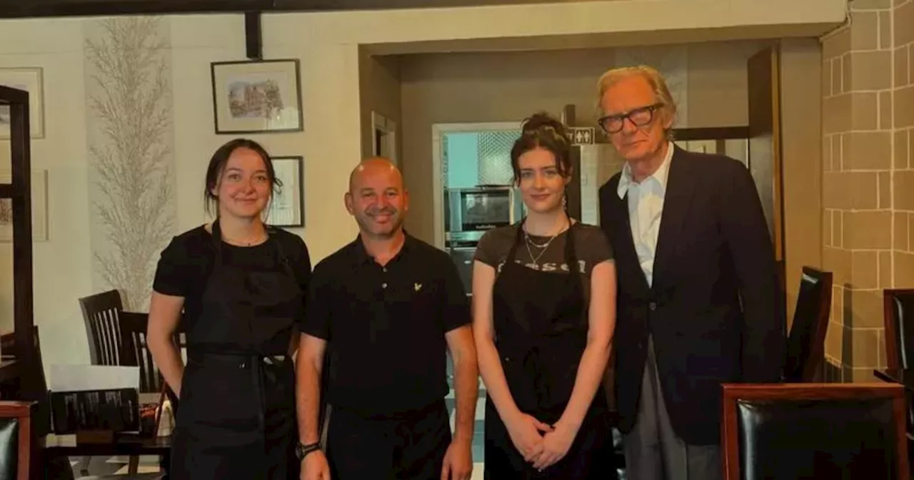 Hollywood actor Bill Nighy shocks Edinburgh diners with cafe visit