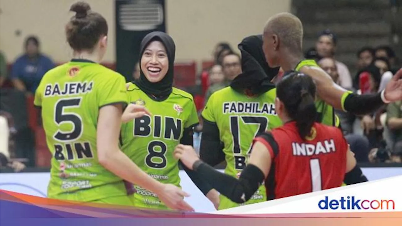 Jadwal Jakarta Elektrik PLN Vs Jakarta BIN di Grand Final Putri Proliga 2024