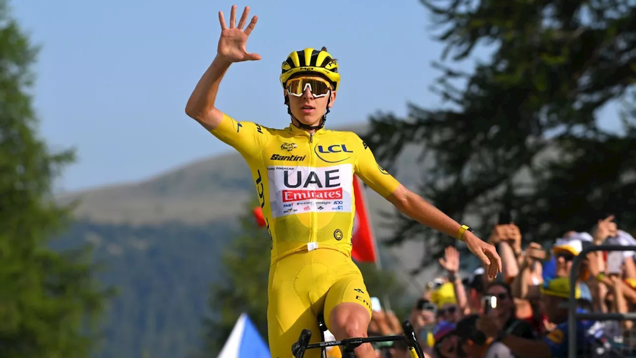 Tadej Pogacar retains yellow jersey with Tour de France stage 20 win