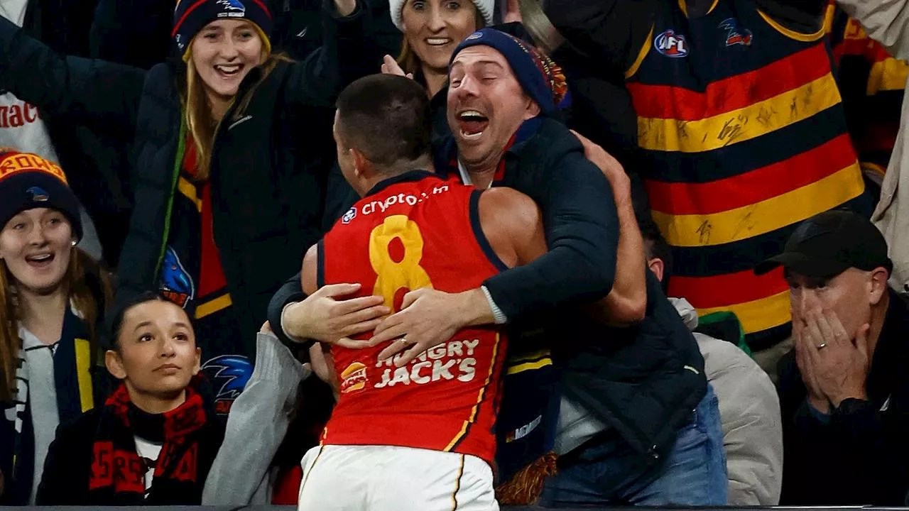 ‘It was crazy’: Crows star mirrors iconic AFL moment in epic redemption