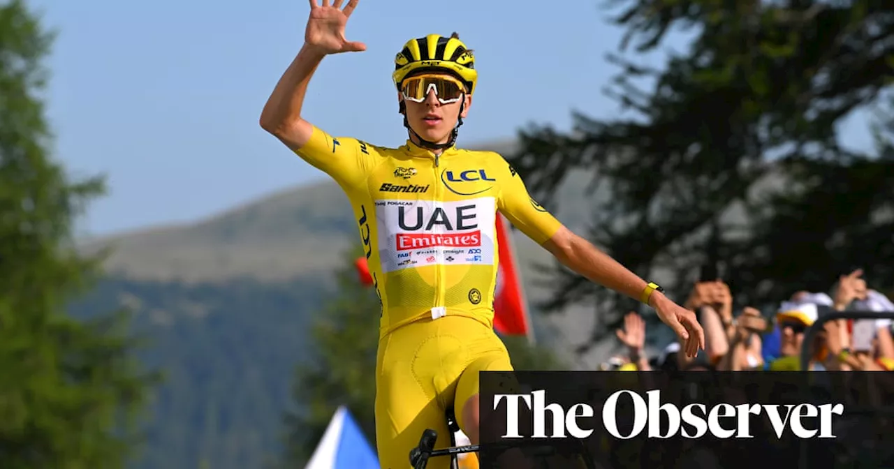 Tadej Pogacar heads for Tour de France glory with fifth stage win of race