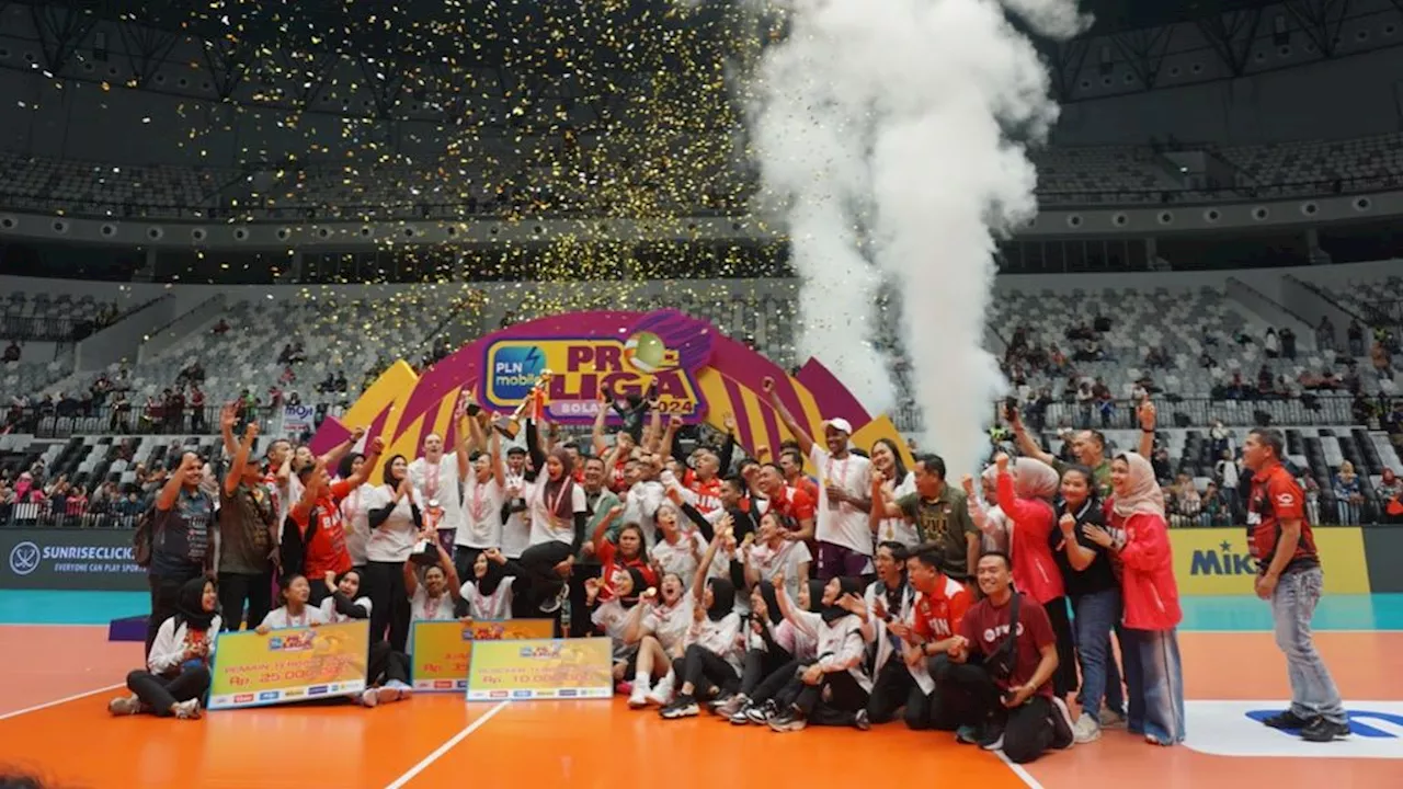 Steel Mentality Inter Jakarta BIN Becomes New Proliga Champion